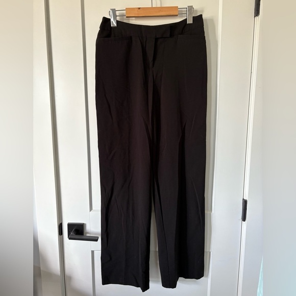 Ninety Women’s Elegant Black Dress Pants - Picture 1 of 3